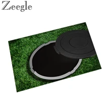 Zeegle Забавный Коврик для пола Коврик для двери моющийся коврик для помещений Коврик для прихожей Противоскользящий коврик для ванной комнаты кухонный Впитывающий Коврик для спальни