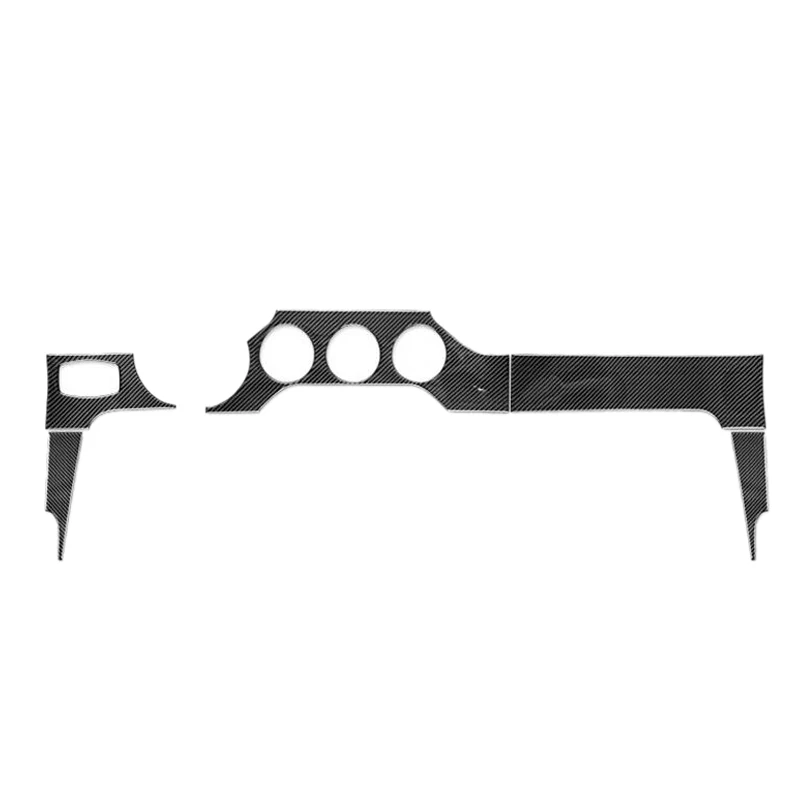 

Carbon Fiber Car Dashboard Panel Sticker Inner Trim for Ford Mustang 2015-2019