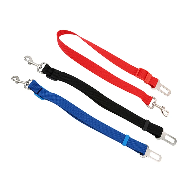 3 Colors Cat Dog Car Safety Seat Belt Harness Adjustable Pet Puppy Pup Hound Vehicle Seatbelt Lead Leash For Dogs | Дом и сад