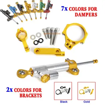 

Steering Damper Stabilizer With Bracket Mounting For Kawasaki VERESYS 1000 2012 2013 2014 2015 2016 Motorcycle CNC Accessories