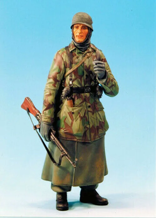 

1/12 200mm ancient warrior stand with coat Resin figure Model kits Miniature gk Unassembly Unpainted