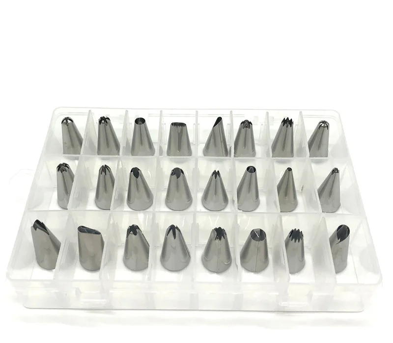 Производство производителей в настоящее время доступно 36 носик для украшения торта nai you zui TPU украшения мешочек украшения ногтей 42 шт