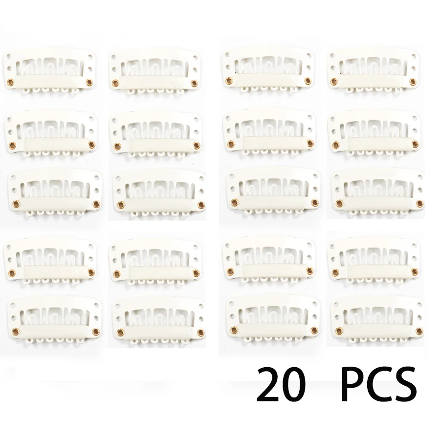 20pcs white color
