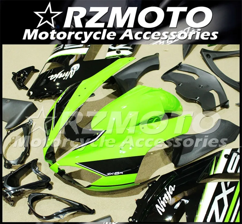 Мотоциклетный обтекатель abs Подходит для Kawasaki ZX6R 636 ZX-6R 2007 2008 корпусные детали пресс-форм Магазин № 0290