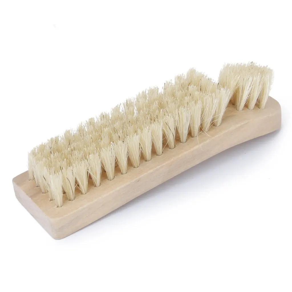 1 x Shoe/Boot Wooden Polish Applicator Polishing/Buffing Brush