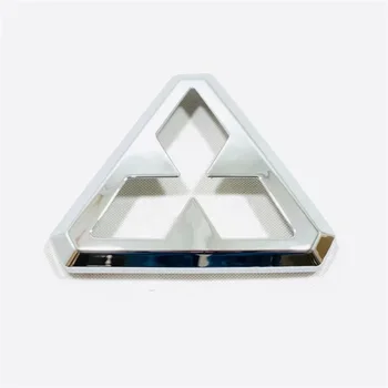 

For Mitsubishi ASX 2019 2020 Car Front Grill Centre Logo Frame Central Panel Sequin Cover Trims Sticker Car-Styling Accessories