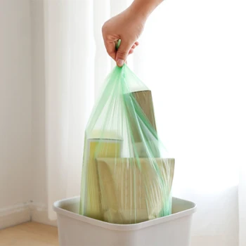 

10 Rolls Trash Bags Extra Thick Trash Bags Kitchen Trash Bag Compostable Bags Garbage Bags for Kitchen Bathroom Office