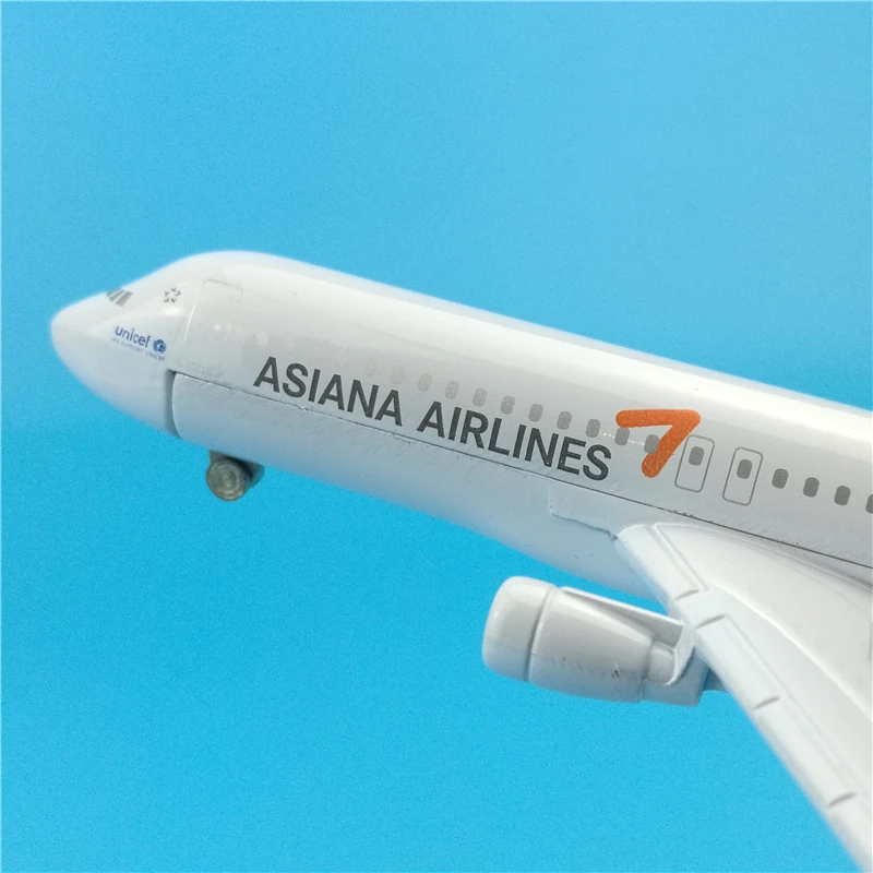 16 см 1:400 шасси самолета Airbus A320-200 модель корейский Asiana airways авиалиний W базовый сплав самолет коллекционный самолет