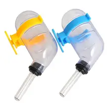 

50ml Plastic Hamster Drinker Water Bottle Dispenser Feeder Hanging Pet Guinea Pig Squirrel Rabbit Drinking Head Pipe Fountain