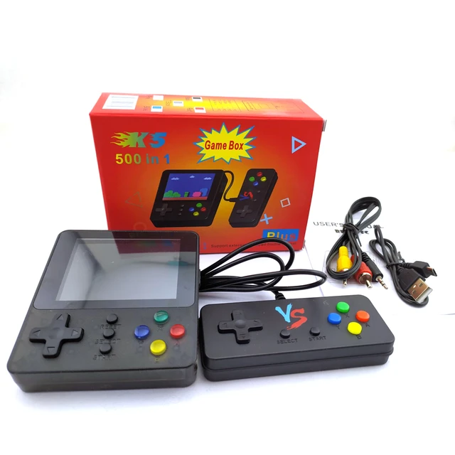 Consola Arcade c/ 360 Jogos (Vermelho / Branco) – ALLMS – Loja Online