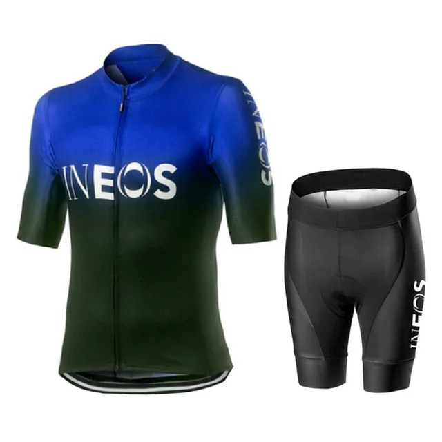 9 Велосипедная майка Pro Team INEOS, летняя велосипедная майка, набор, дышащая, для гонок, спорта, Mtb, велосипедная майка, Мужская одежда для велоспорта - Color: 9