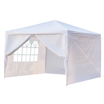 

3 x 3m Four Sides Wedding Party Tent Portable Home Garden Tent Waterproof Gazebo Tent For Events SKU51280911