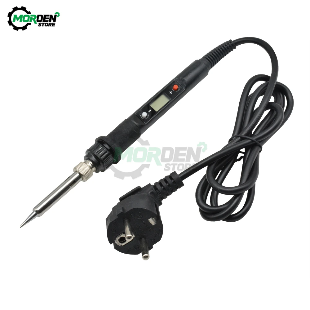 

LCD Digital Adjustable Temperature Electric Soldering Iron 220V 80W Welding Solder Rework Station Heat Pencil Tips Repair Tool
