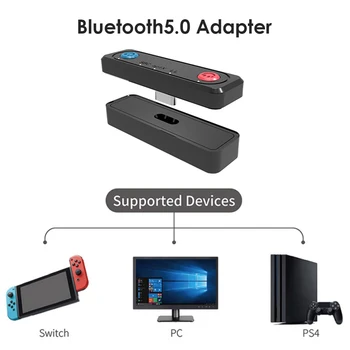 

Audio Transmitter Adapter Computer Safety Bluetooth Households Parts for Switch/Switch Lite/PS4/PC Game Accessory