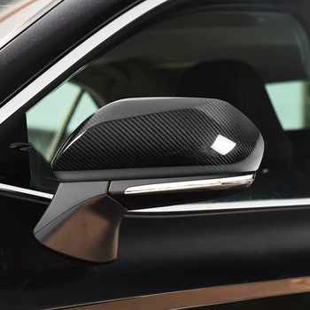 

Real Carbon Fiber Car Side Mirror Cover Rearview Mirrors Trim for Toyota Camry 2018-2020