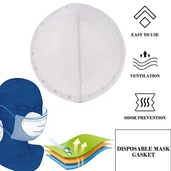 

NEW Disposable Mask Filter Replacement Meltblown Cloth Mask Pads 3-Layer Mask Pad