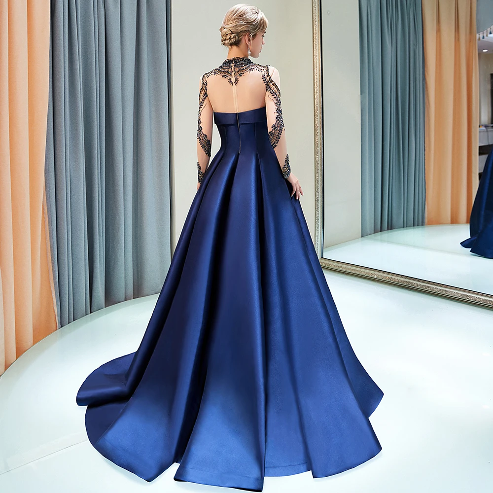 Vestidos De Festa, Новое поступление, вечерние платья с длинными рукавами, длинное платье, вечерние платья, реальные фотографии, Robe De Soire CPS1160