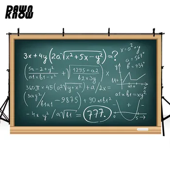 

DAWNKNOW Blackboard Vinyl Photography Background For Mathematical problem Photo Shoot Backdrop For Wedding Photo Studio lv551