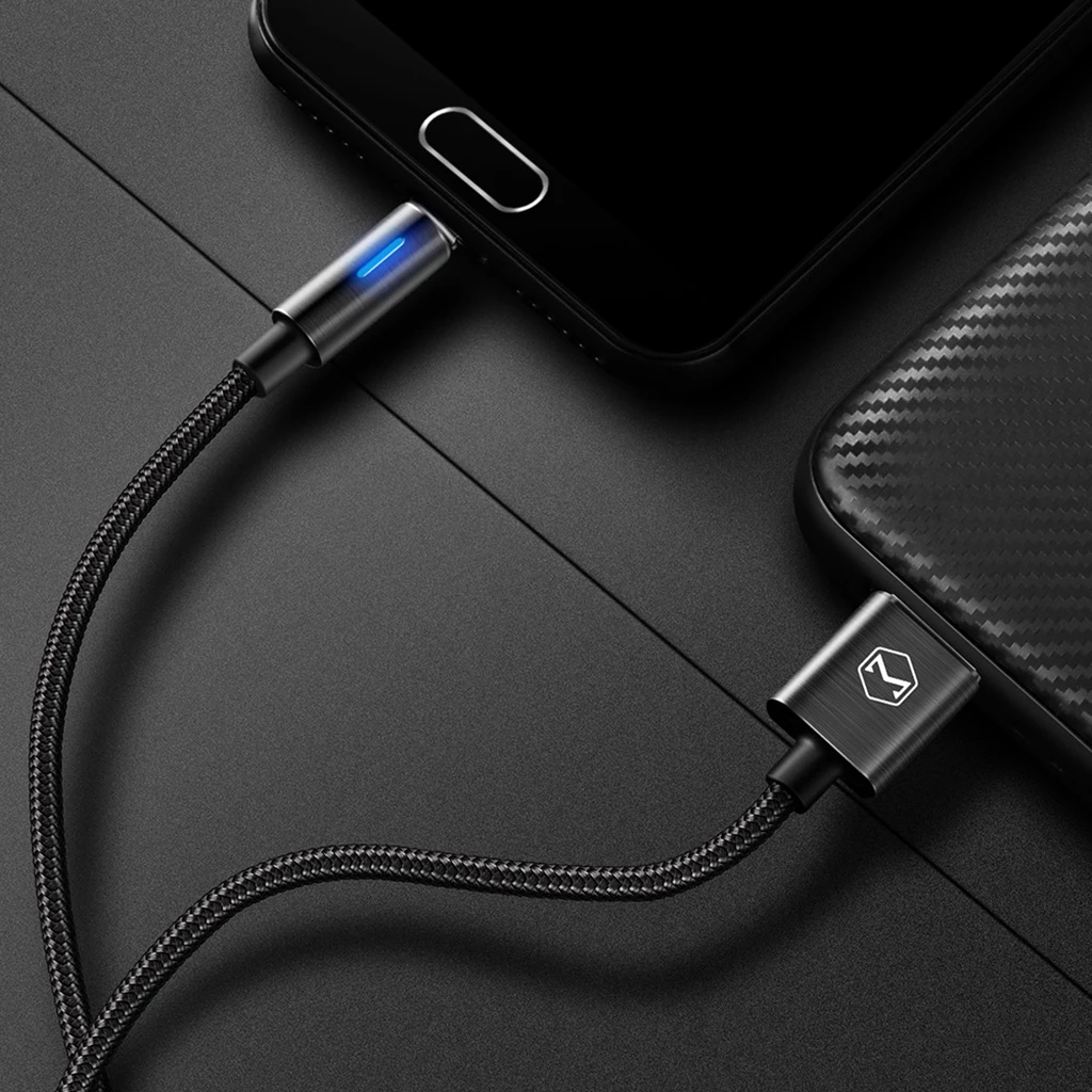 Usb-кабель для быстрой зарядки и передачи данных, черный