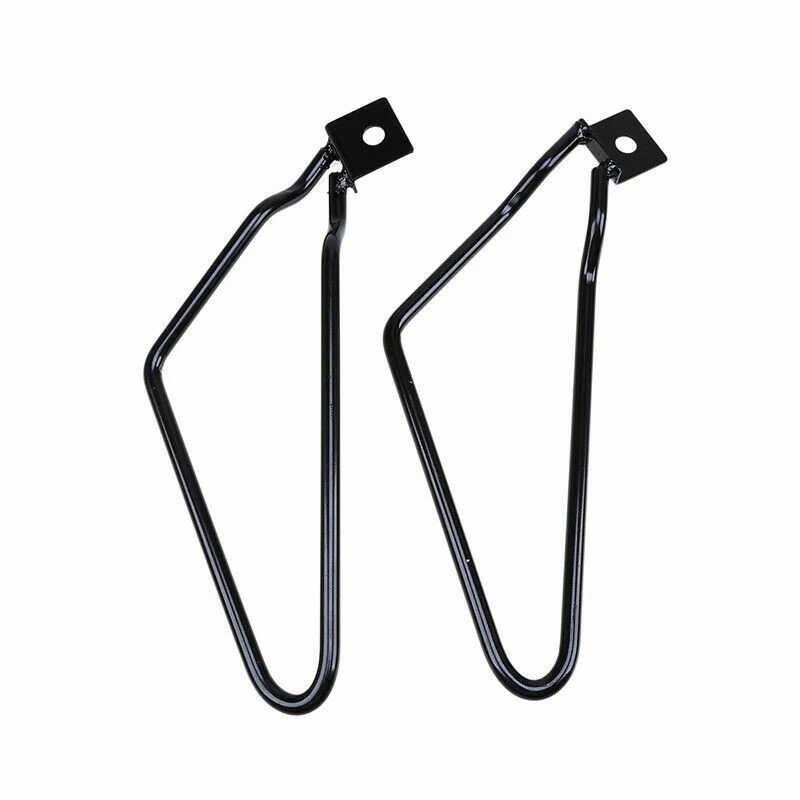 2Pcs Motorcycle Black Saddle Bag Support Rod Mounting Bracket for Harley Sportster Xl 883 1200Travel Bag Bracket