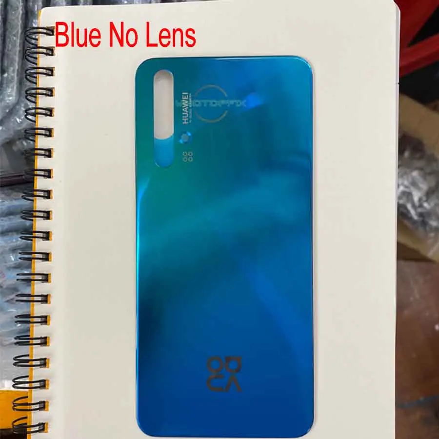 Новинка 100% Крышка батарейного отсека для Huawei Nova 5t Honor 20 se задний корпус задняя