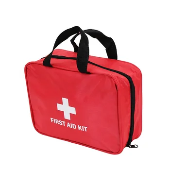 

Saferlife Home First Aid Kit Rescue Kit with Gloves Alcohol Pad Bandage Emergency Blanket for Office Supplies