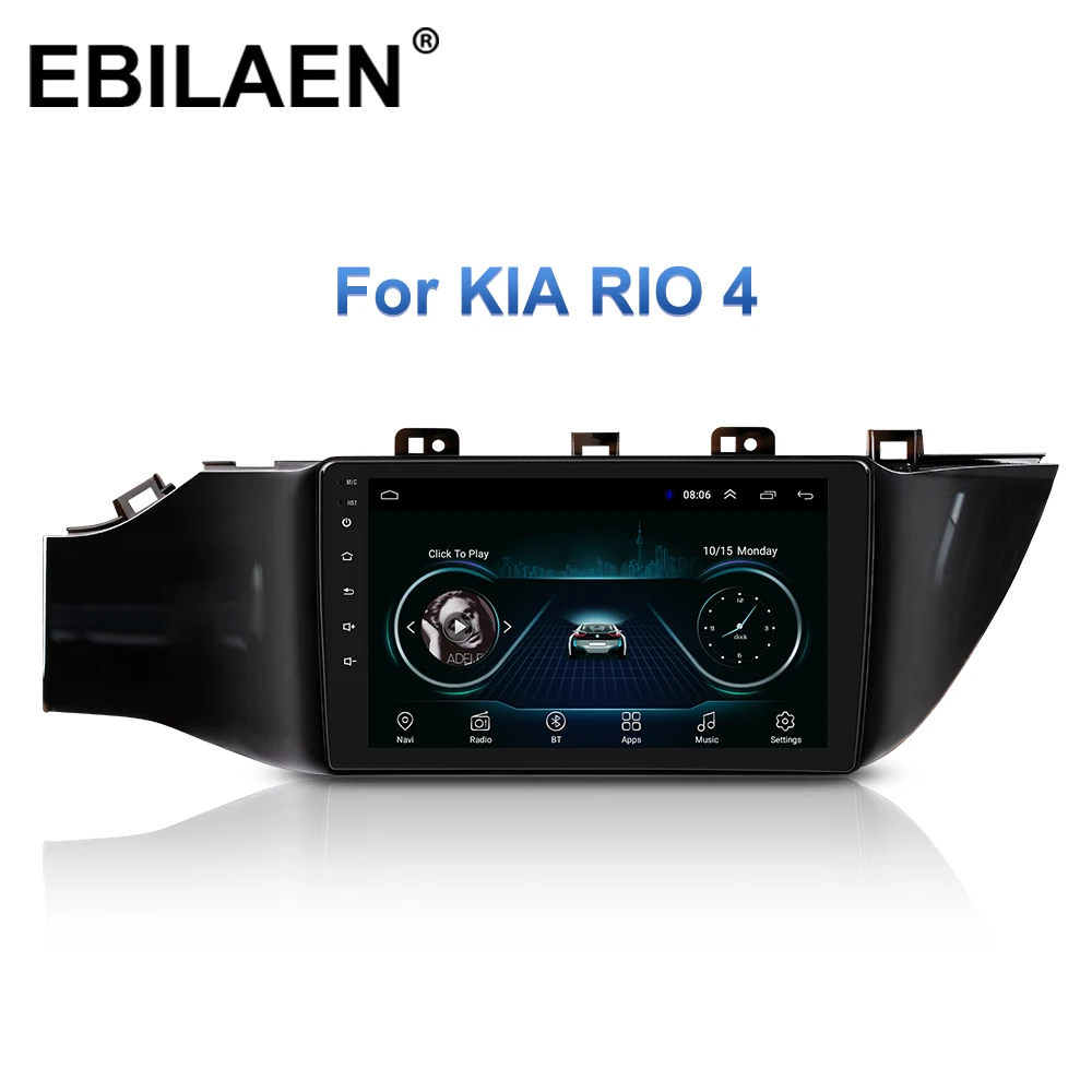 1G 16G no camera Автомобильный мультимедийный плеер для KIA RIO 3 4 2Din Android 9,0, автомагнитола, стерео 2010-, навигация, Авторадио, gps, магнитофон, K2, Wifi - Цвет: 1G 16G no camera