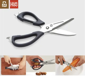 

Youpin HuoHou Multifunctional Kitchen scissor Detachable scissors Nutcracker Bottle opener Bone Cutter Cook Tool shear cut Poult