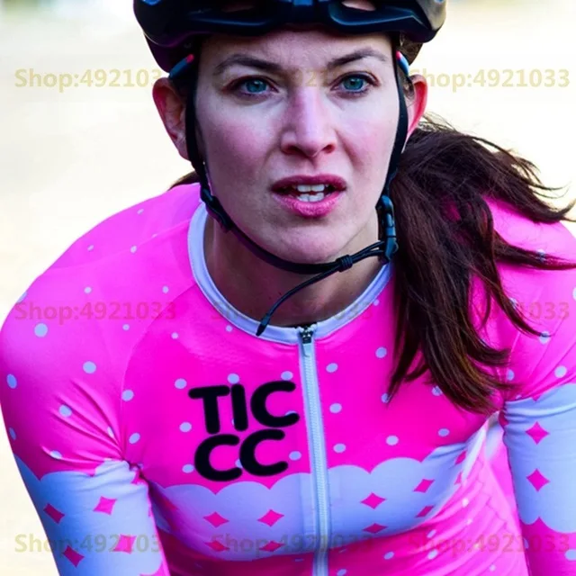 This is Ticcc Team Cycling jersey, женская летняя одежда, стиль, одежда для езды на велосипеде, одежда с коротким рукавом, спортивная гоночная рубашка Coolmax - Цвет: 15