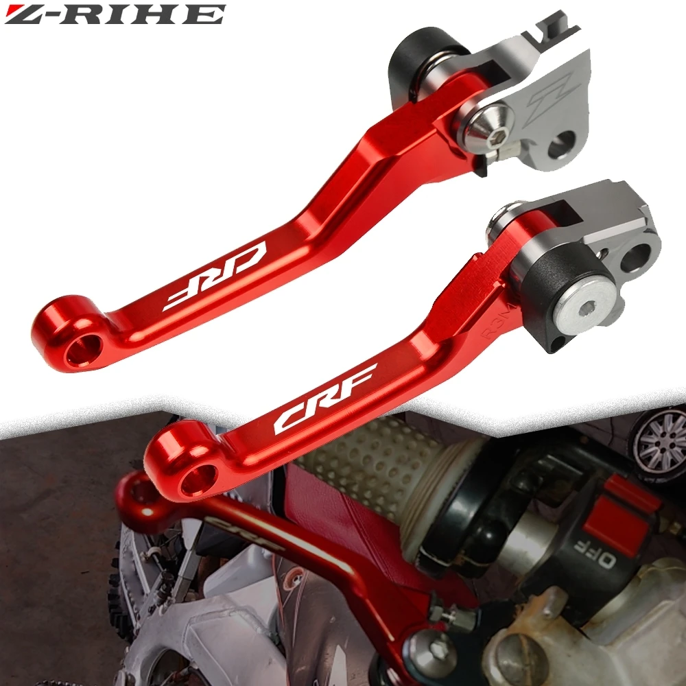 Для HONDA CRF 250R 450R 250X 450X 230F складные сцепные рычаги CRF250R CRF450R CRF250X CRF450X CRF230F CRF250L/м 2003