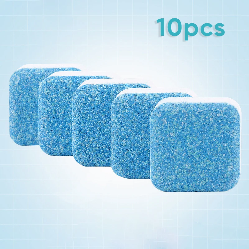 10PCS Washing Machine Oxygen Cleaner Clean Spot Bottle Effervescent Tablets
