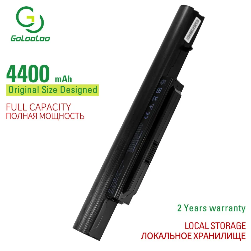 Аккумулятор Golooloo для ноутбука с 6 ячейками Hasee A560P K580P K580S Haier R410 R410G R410U T6 3 3UR18650 2 T0681
