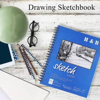 

New Sketch Books Drawing Sketching Paper For Drawing Painting Graffiti Soft Cover Sketchbook Notebook School Supplies