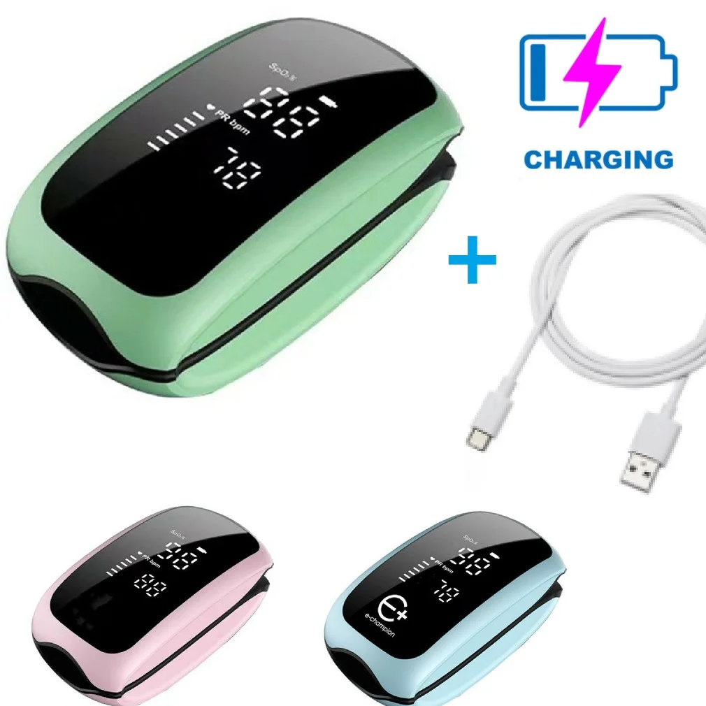 Пульсоксиметр на кончик пальца с зарядкой от USB | Красота и здоровье