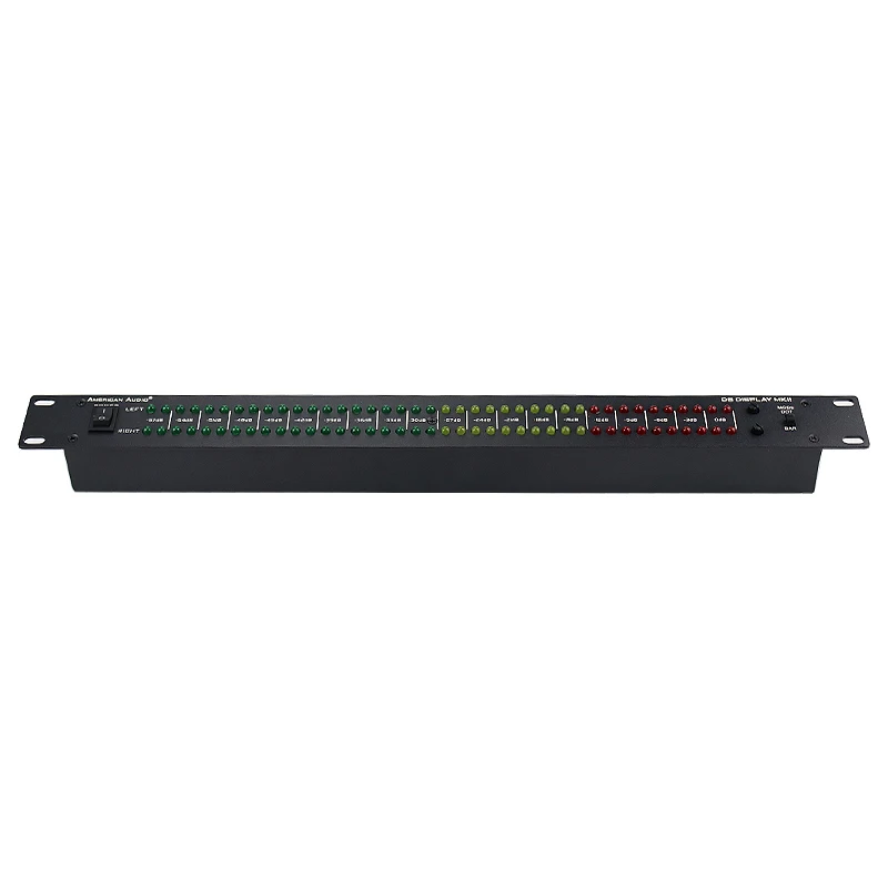 Espectro de Áudio Indicador de Nível-57db-0db Ghxamp Profissional Estágio Casa Amplificador Alto-falante Duplo 40 Led Estéreo - Image 3