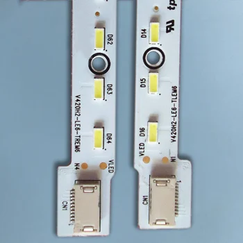 

475mm LED Backlight strip 64 leds For Samsung 42'' INCH TV V420H2-LE6-TLEM6 V420H2-LE6-TREM6 42LV4550