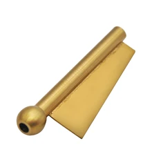 Дизайн носовой нюхательный соломенный нюхательный тюбик с лезвием краем Sun004 золотой