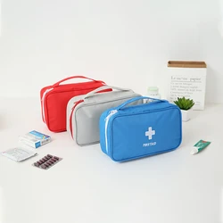 Portátil médio vazio doméstico multi camada kit de primeiros socorros bolsa kit de emergência do carro ao ar livre saco de sobrevivência medine viagem saco de resgate