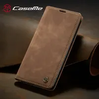 CaseMe Flip Leather Case For Samsung Galaxy A80 Retro Magnet Wallet Cover A80 A20 A91 A24 M80S M13 A23 Phone Case 1