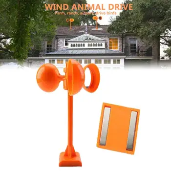 

Catching Bird Sevice 360 Degree Rotary Weather Proof Outdoor Garden Solar Bird Repeller Scarer Tools for Farm Anti Birds