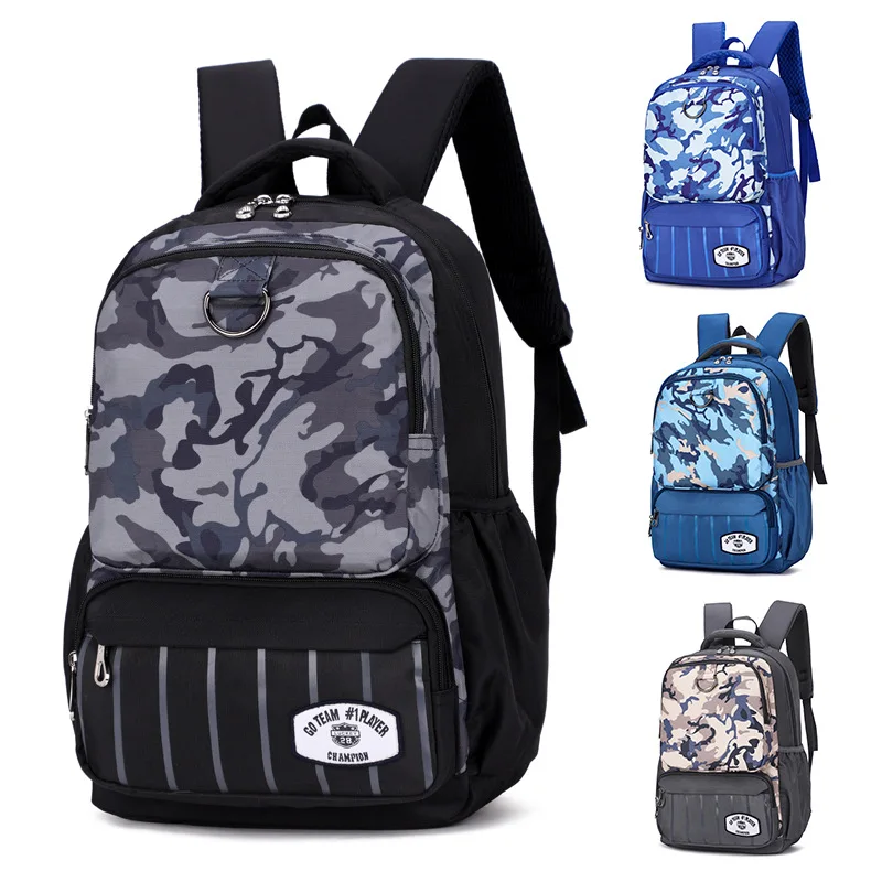 

New Style Natural Fish New Products Shoulder School Bag 3-5 Grade Students 8-12-Year-Old Men And Women Universal Style School Ba