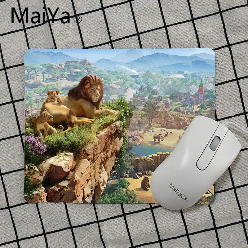 Maiya, высокое качество, планета зоопарк, сделай сам, дизайн, игровой с узором, коврик для мыши,,, игровой коврик для мыши - Цвет: No Lock Edge25x29cm