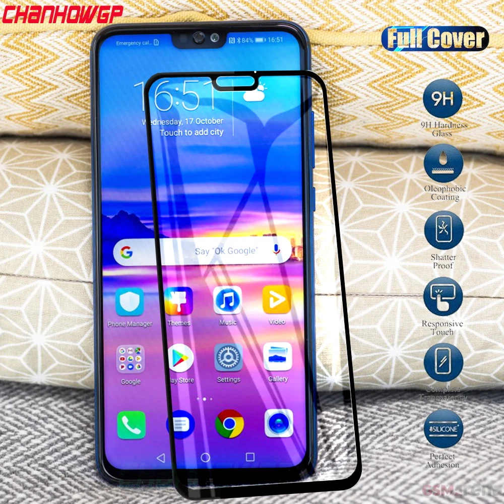Защитное закаленное стекло 9D с полным покрытием для Huawei Honor 8X JSN-L11 JSN-L21 JSN-L22 L42 Honor8X