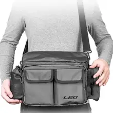 Большая емкость водонепроницаемая рыболовная приманка сумка многофункциональные Наплечные сумки Сумка для рыболовных снастей серый Прямая поставка