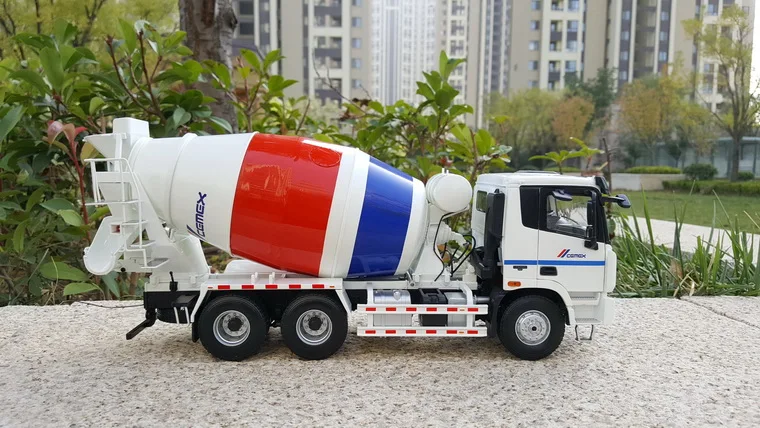 Авторизованный подлинный 1:24 Масштаб Foton Auman EST LOXA L9 Бетономешалка Инженерная техника литая игрушка модель f