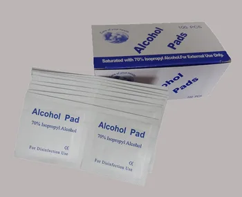 

50 * 100 boxed disposable alcohol cotton tablets alcohol tablets 70%