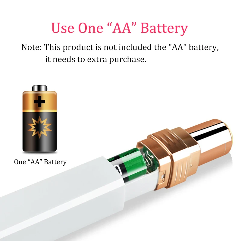 Electric Hair Shaving Device Perfect Hair Removal Lipstick Shape Female Facial Epilator Painless Safety Female Body Facial Tools