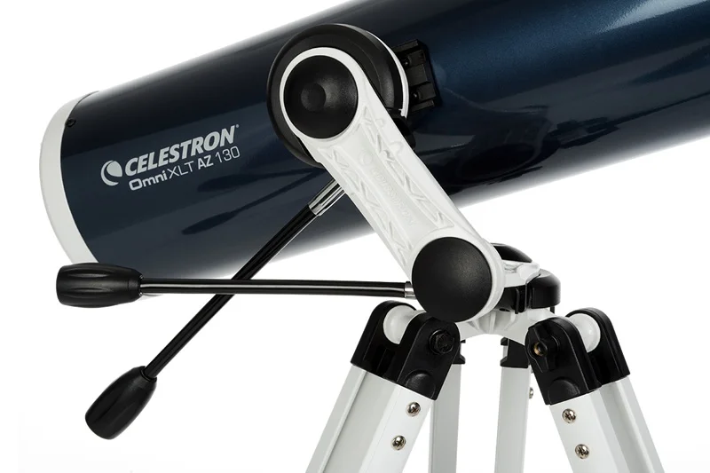 Профессиональный рефлектор Celestron Omni XLT AZ 130 мм Newtonian астрономический телескоп Зрительные прицелы со штативом вид Луна Звезда