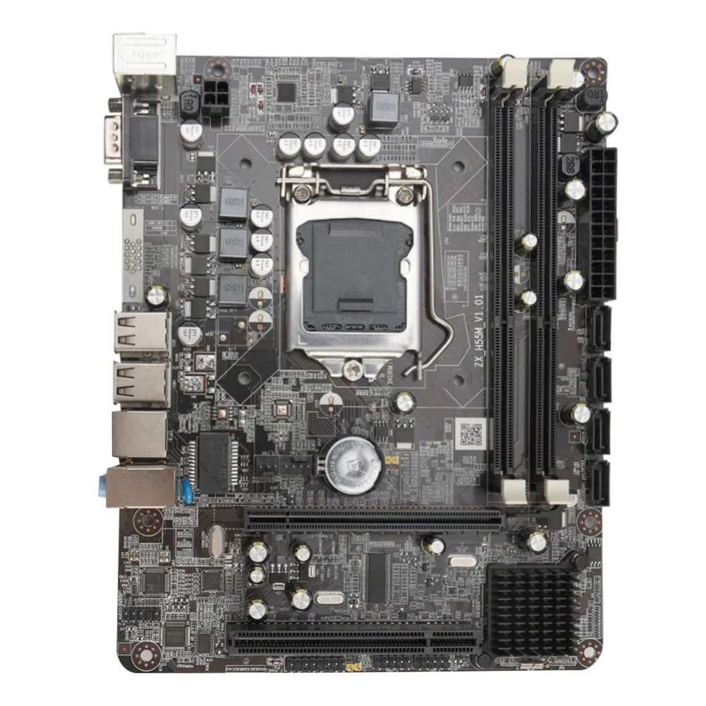 Новейший процессор Intel P55 H55 H55M PM55 P57 разъем LGA 1156 материнская плата DDR3 1600 1333 1066 Ксеон i3 i5 i7 LGA1156 Процессор материнская плата компьютера