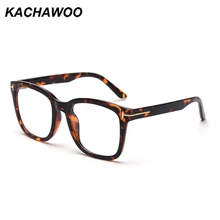 Kachawoo очки по рецепту анти синий светильник прозрачные tr90 оправы очки Квадратные для женщин унисекс трендовые аксессуары